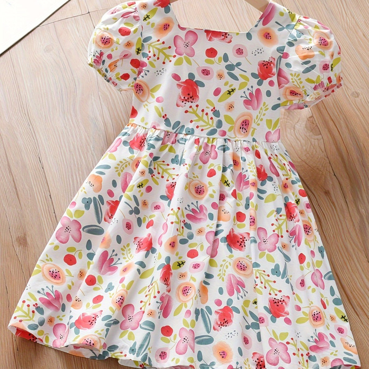 Vestido Infantil Floral