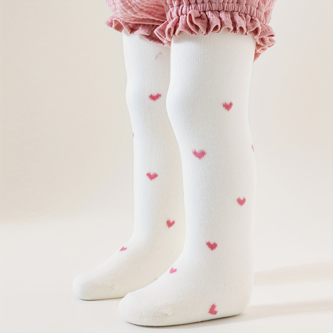 Kit com 3 meia-calças Infantil com Estampa de Animal