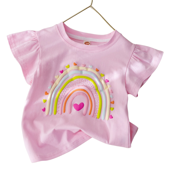 Camiseta colorida Infantil