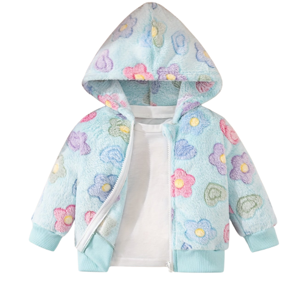 Blusa de Frio Florida Peluciada