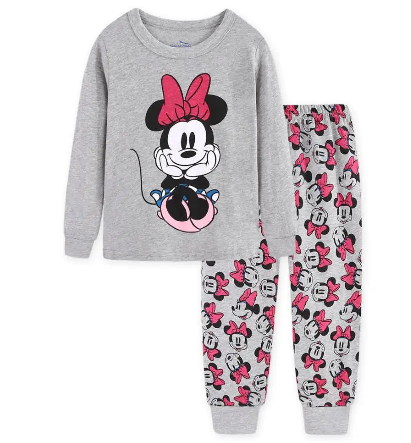 Pijama para meninas Mickey e Minnie