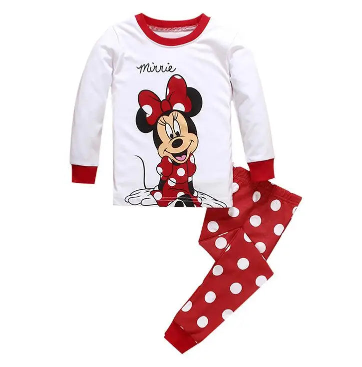 Pijama para meninas Mickey e Minnie