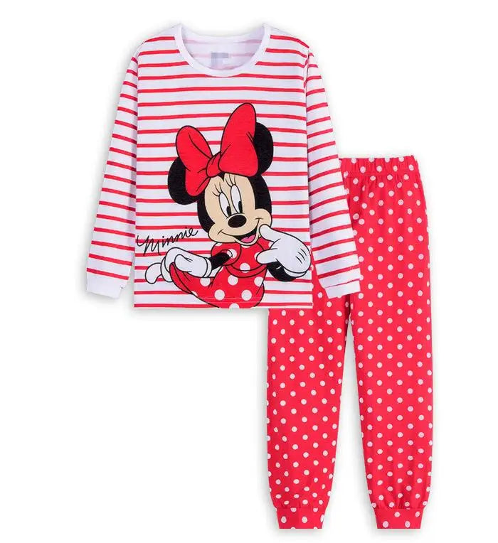 Pijama para meninas Mickey e Minnie