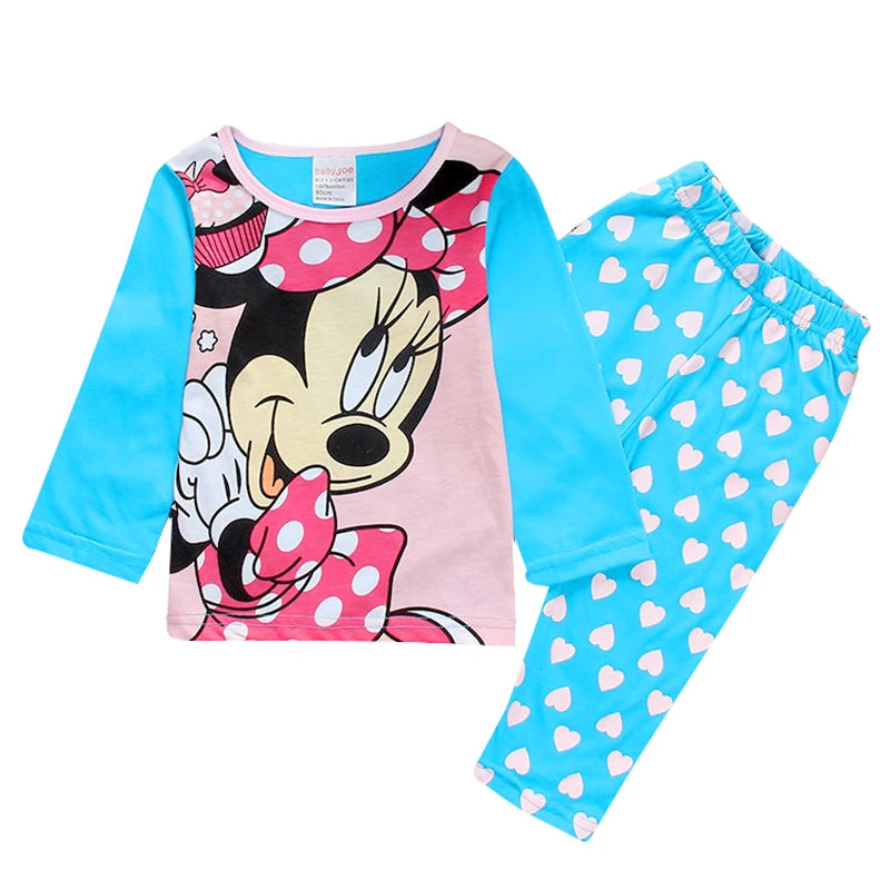 Pijama para meninas Mickey e Minnie
