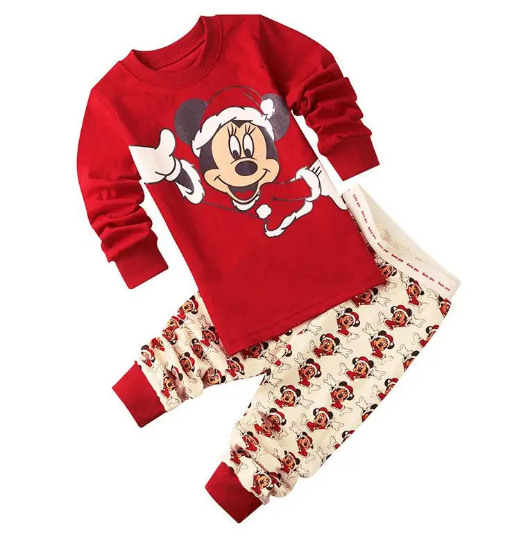 Pijama para meninas Mickey e Minnie
