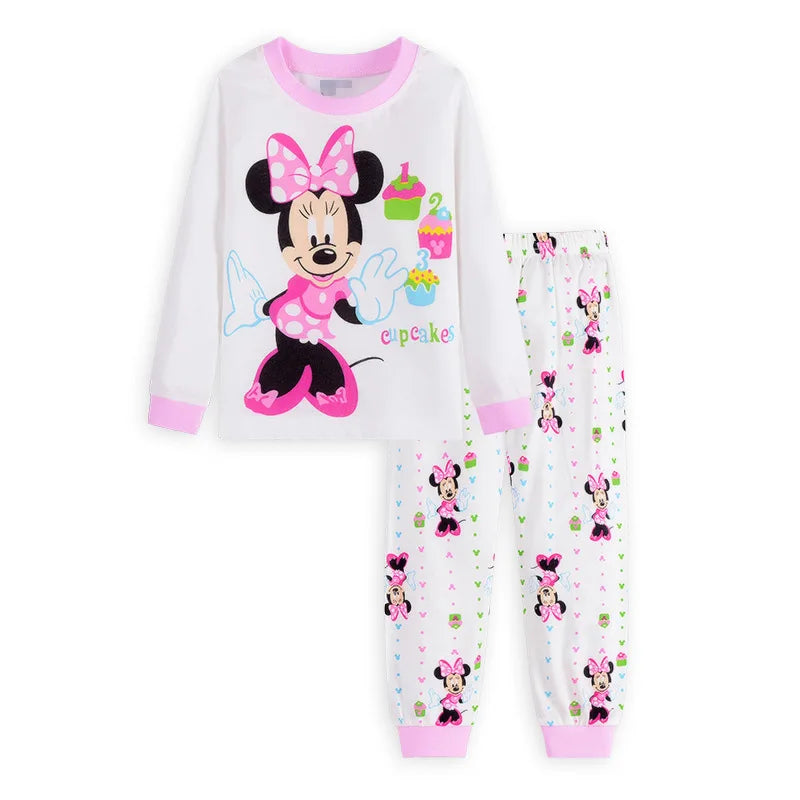 Pijama para meninas Mickey e Minnie