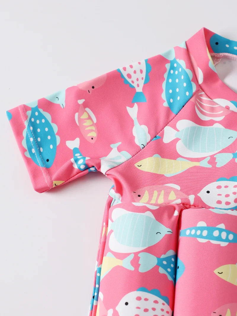 Traje de banho flutuante para crianças