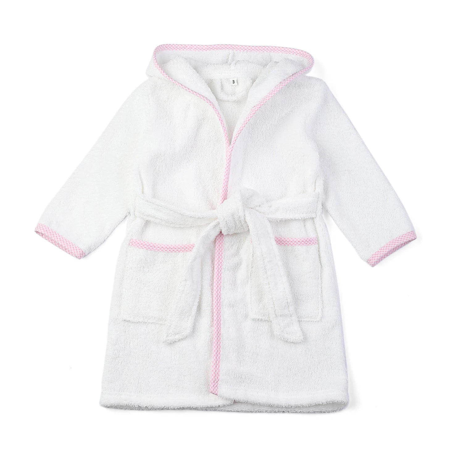 Roupão infantil com capuz