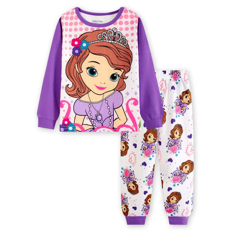 Pijama infantil feminino estampado