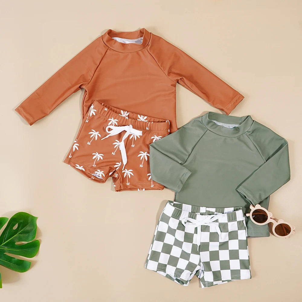 Traje de banho para meninos em 2 peças