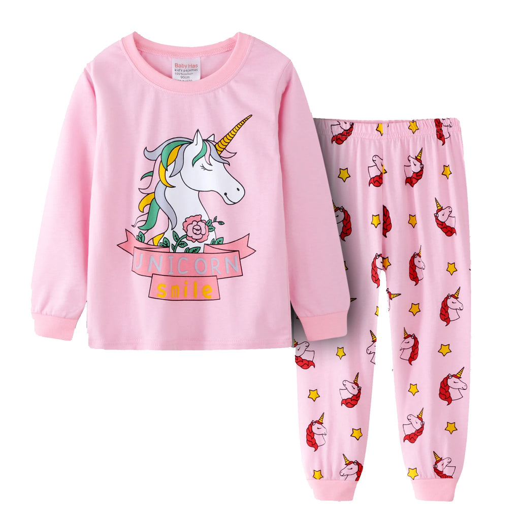 Pijama infantil feminino estampado