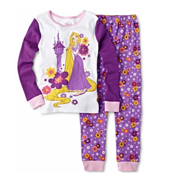 Pijama infantil feminino estampado