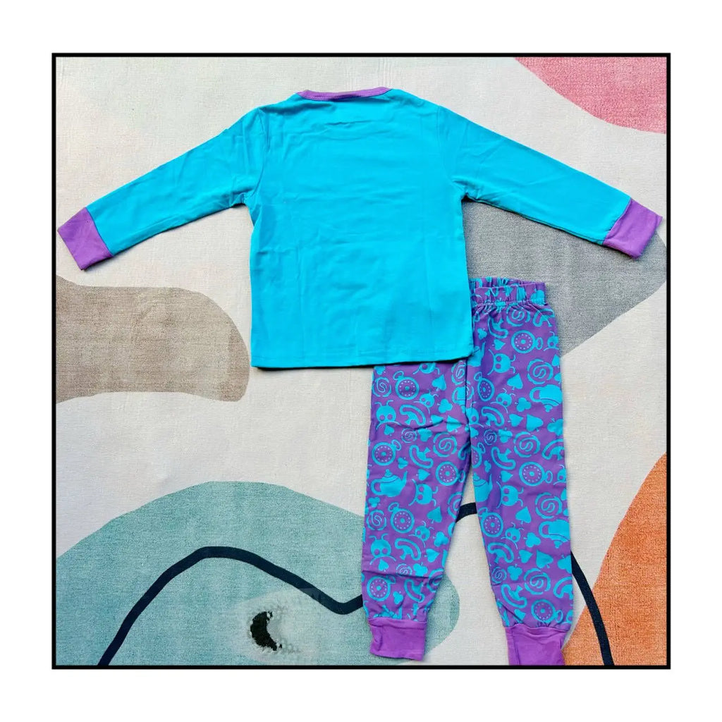 Pijama infantil feminino estampado