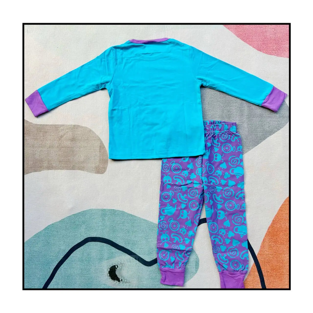 Pijama infantil feminino estampado