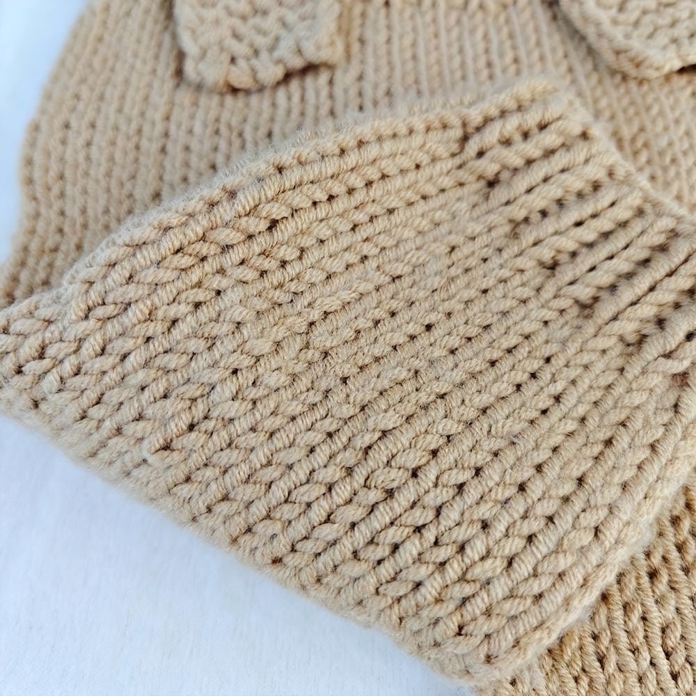 Kit Infantil de Tricô com 3 Peças