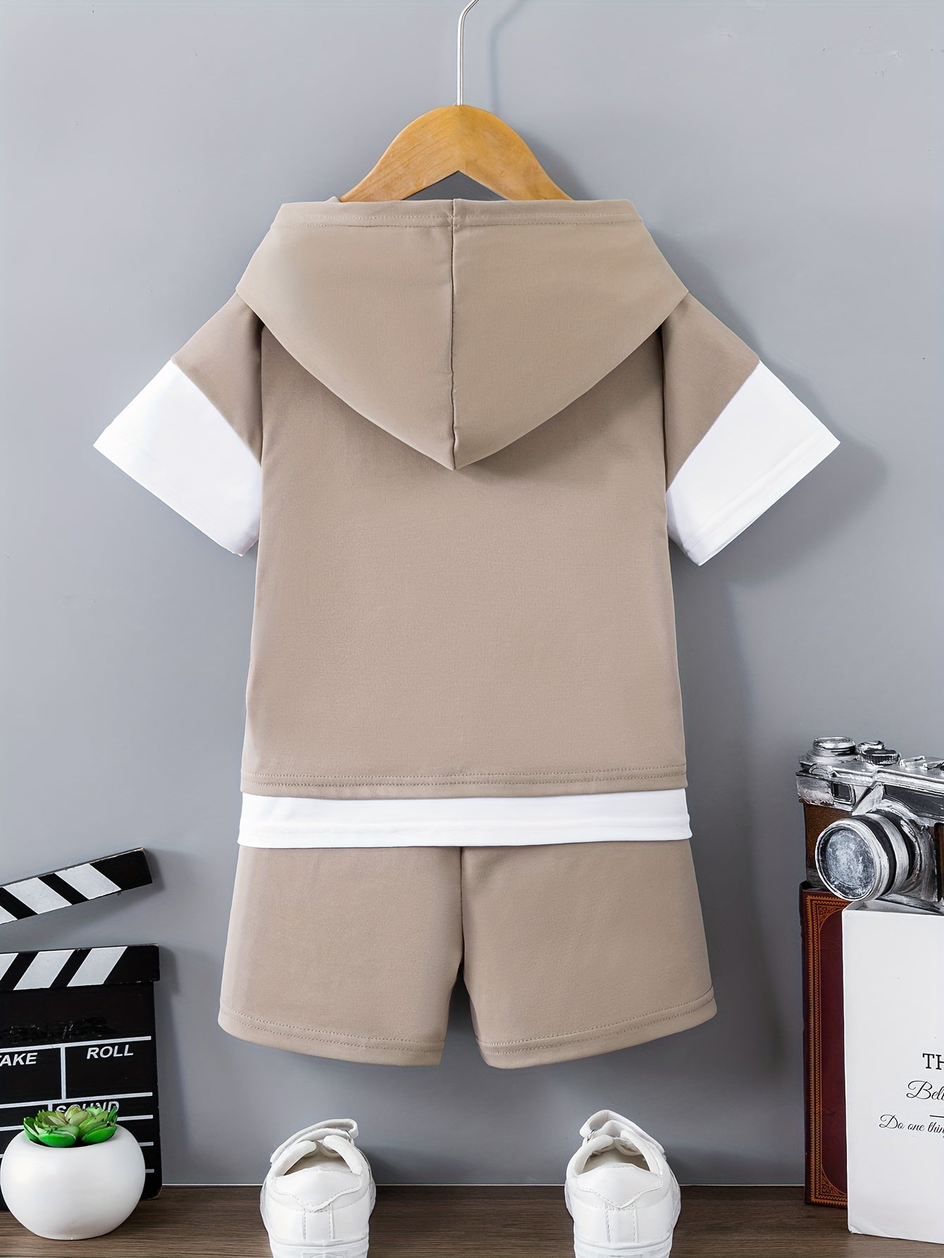 Conjunto Masculino Infantil Marrom